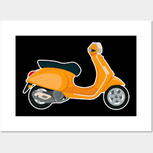 Vespa matic Posters and Art